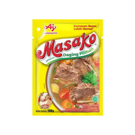 MASAKO Bumbu Kaldu Sapi Penyedap Rasa 123g