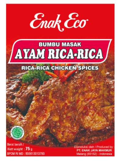 ENAK ECO Rica-Rica Spice Mix 75g