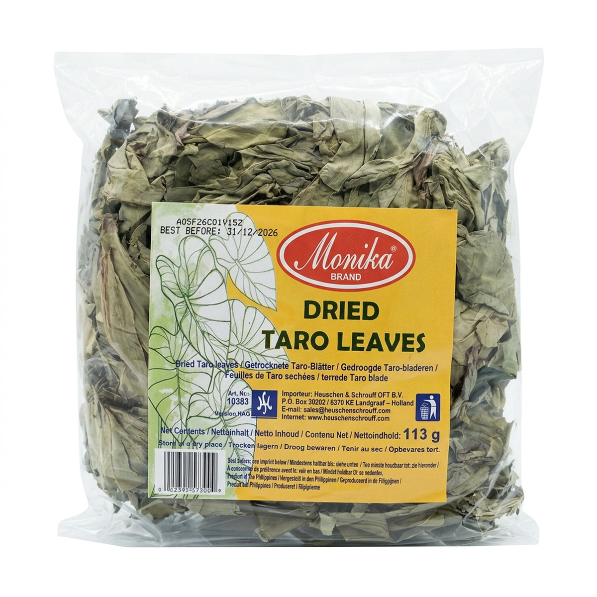 MONIKA Taro Leaves Dried 113g