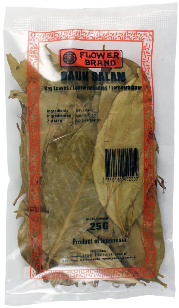 FLOWER BRAND Bay leaves (Daun Salam) 25gr