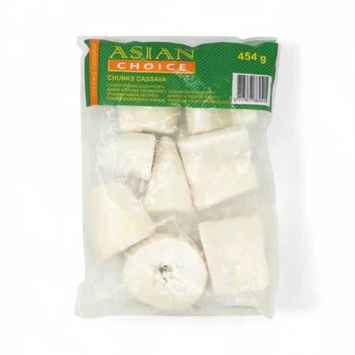 ASIAN CHOICE Cassava Chunks 454g