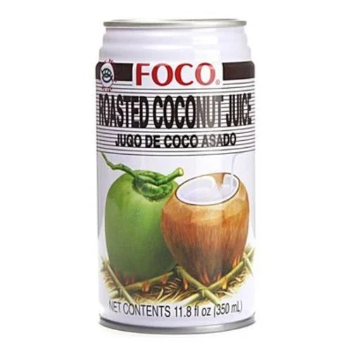 FOCO Coconut Juice Roasted Coconut 350ml