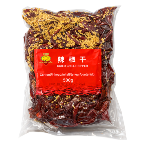 GOLDEN LION Dried Chilli 500g