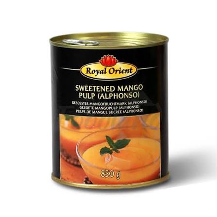 ROYAL ORIENT Mango Pulp Alphonso 850g