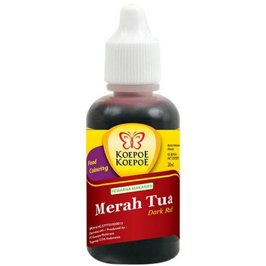 KOEPOE KOEPOE Food Coloring Dark Red 30ml