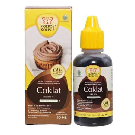KOEPOE KOEPOE Food Coloring Chocolate 30ml