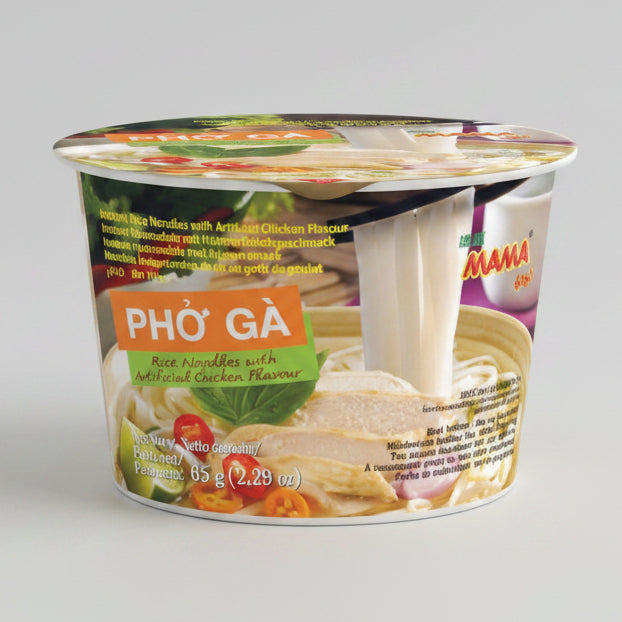 MAMA Instant Rice Noodles Chicken Pho Ga Bowl 65g