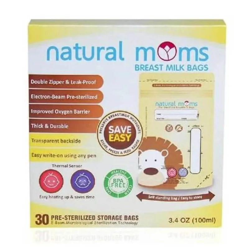 NATURAL MOMS Kantong Penyimpan Asi 30 Kantong 100ml