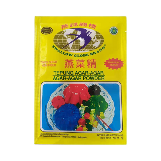 SWALOW GLOBE BRAND Agar Agar Brown 7gr