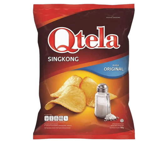 QTELA Cassava Chips Original 180gr